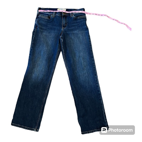 Carhartt original Fit straight Leg Jeans size 6 short - Picture 6 of 9